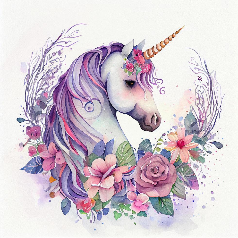 How To Paint A Unicorn Watercolor at Amy Ammerman blog