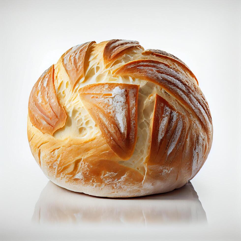 Fresh hot bread. Illustration photo