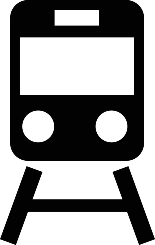 tren icono símbolo vector aislado en blanco antecedentes