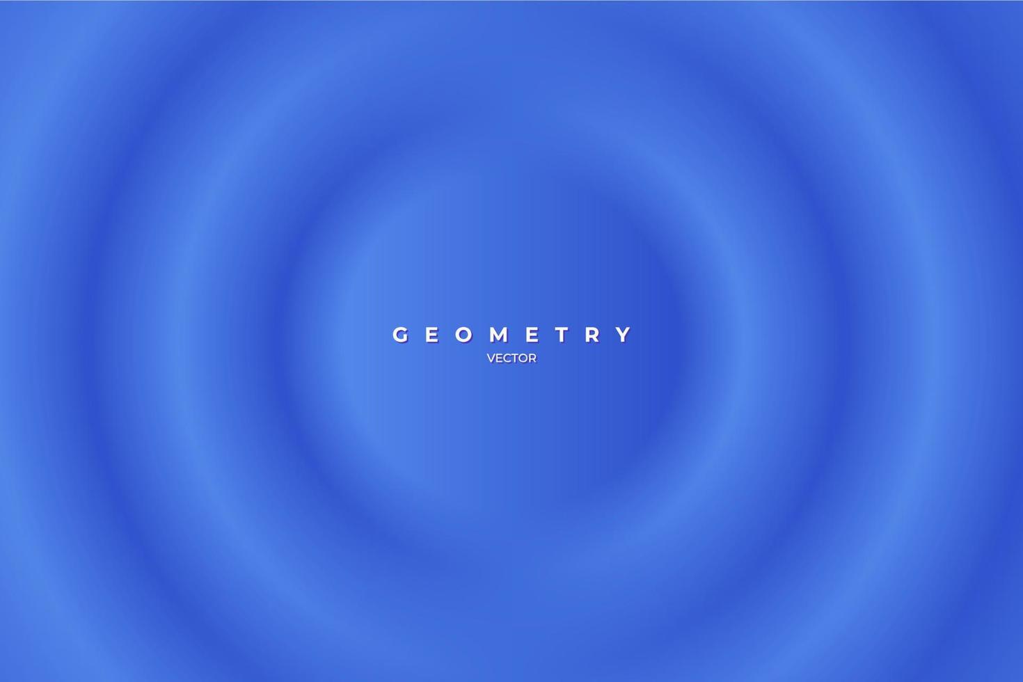 Soft, clear and simple futuristic shape elements design. Minimalist blue background. Abstract circle blurred wallpaper vector