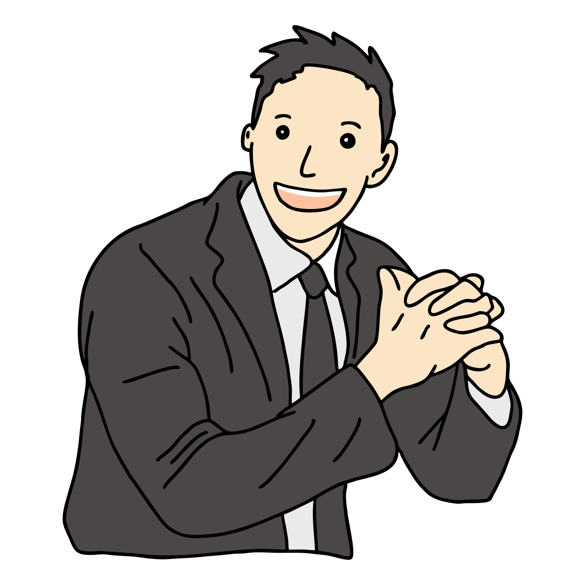 Businessman Kicked Out  Great PowerPoint ClipArt for Presentations 