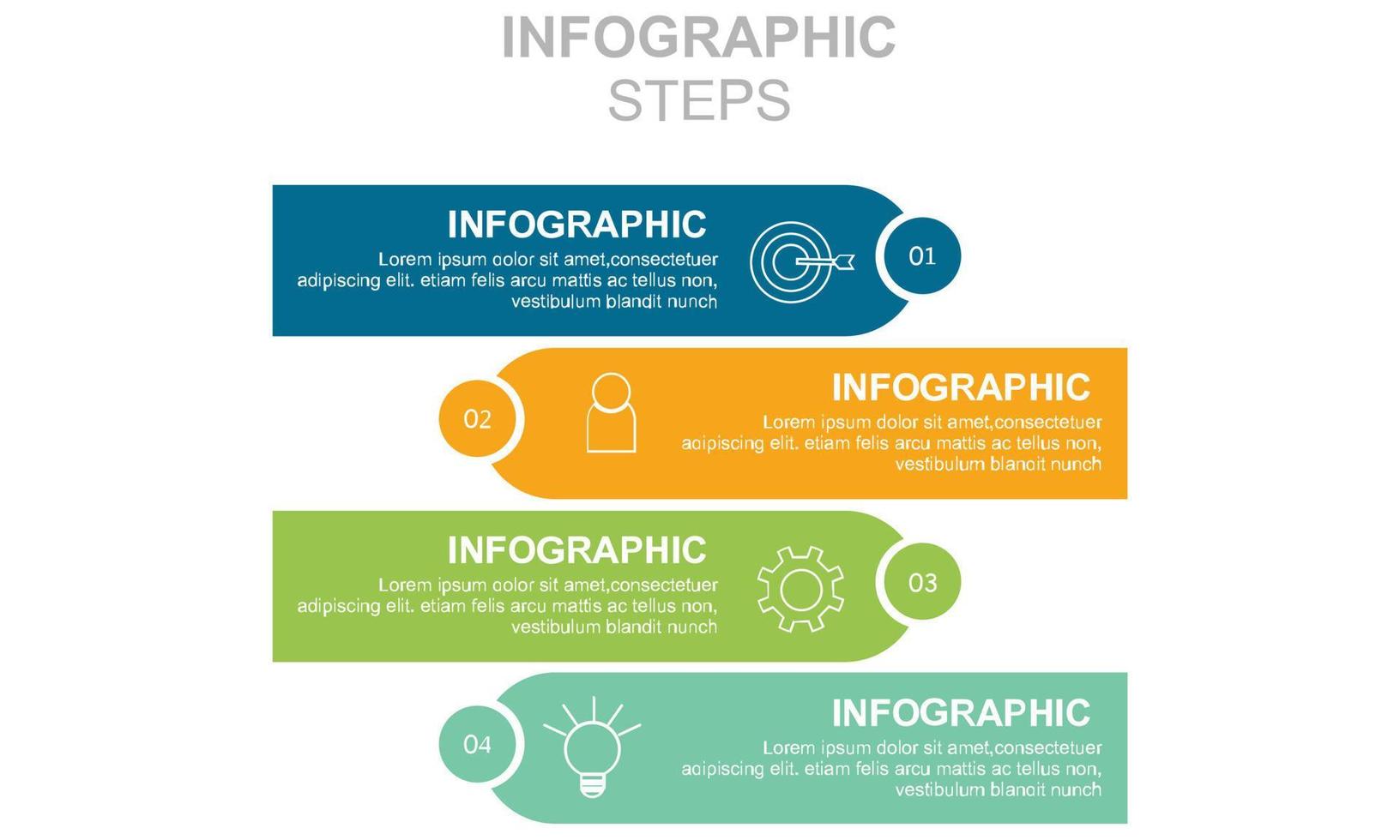 bar cuadro, infografía modelo para presentación vector ilustración