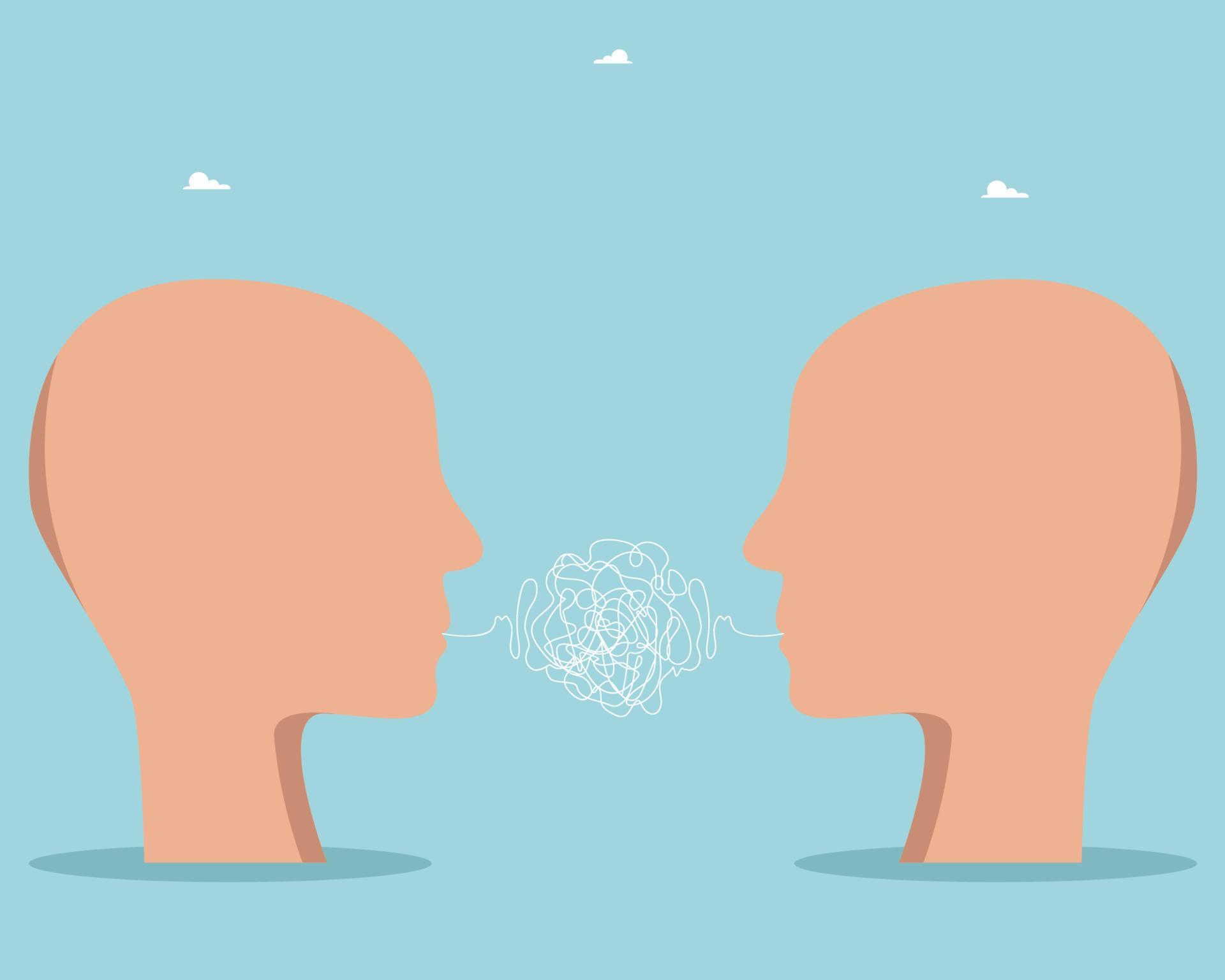 Human communication, finding ways to solve a complex problem and creating new ideas through