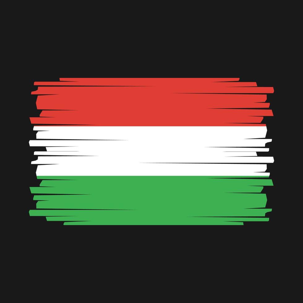 Hungary Flag Vector