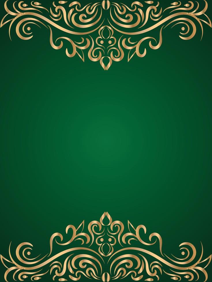 modern and luxury floral ornamental background for invitation and other work. vector