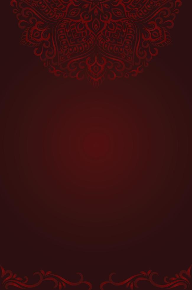 modern and luxury floral ornamental background for invitation and other work. vector