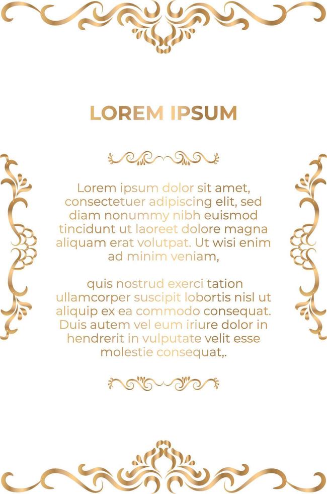 modern and luxury floral ornamental background for invitation and other work. vector