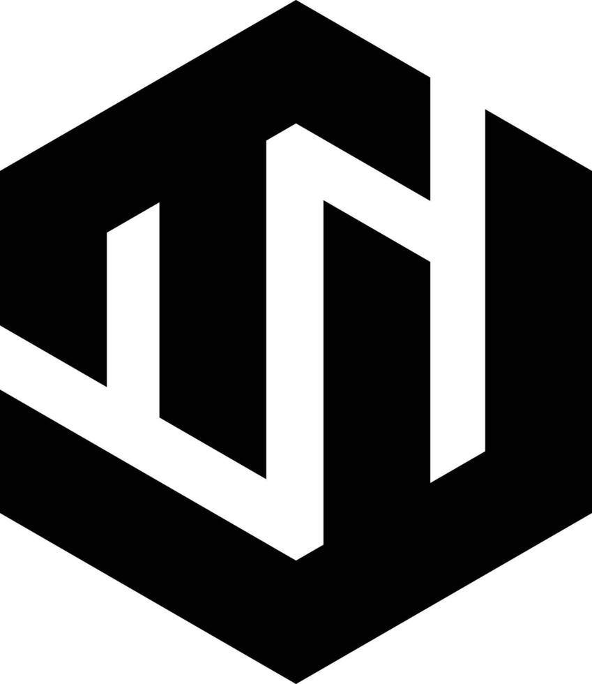 TH logo design vector