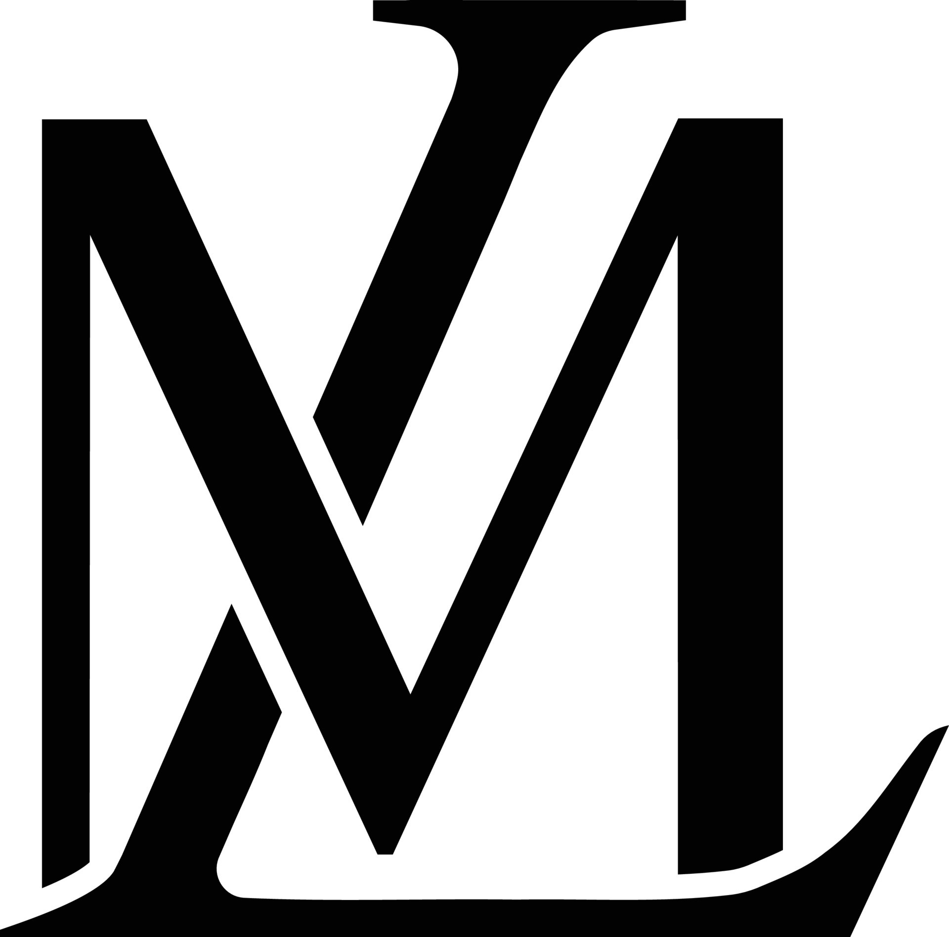 LM luxury clothing brand logo 22013735 Vector Art at Vecteezy