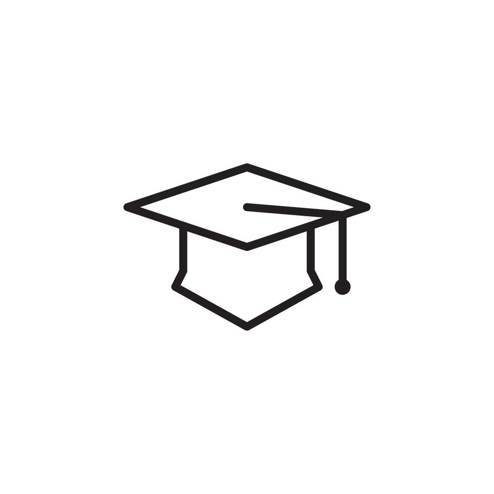 academy hat icon. university graduation cap icon 22014051 Vector Art at ...