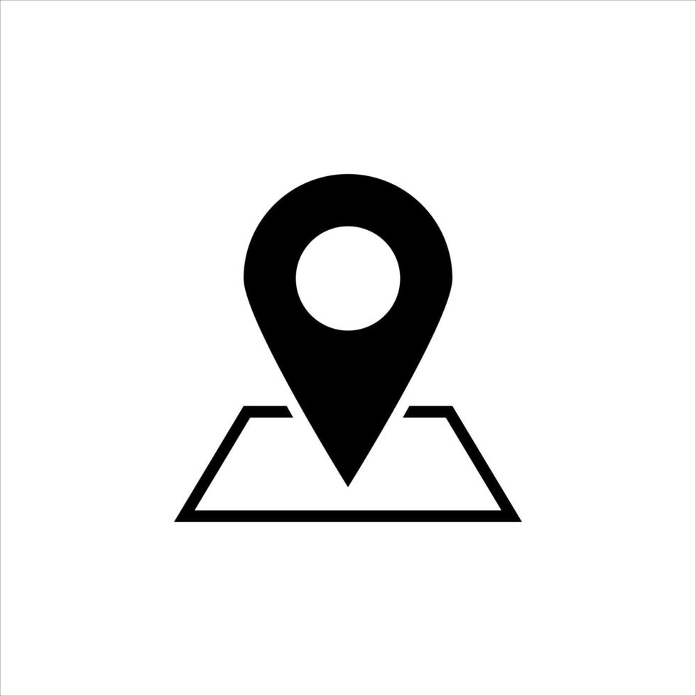map pin marker vector icon