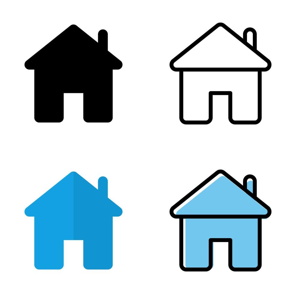 Home Icon vector illustration image