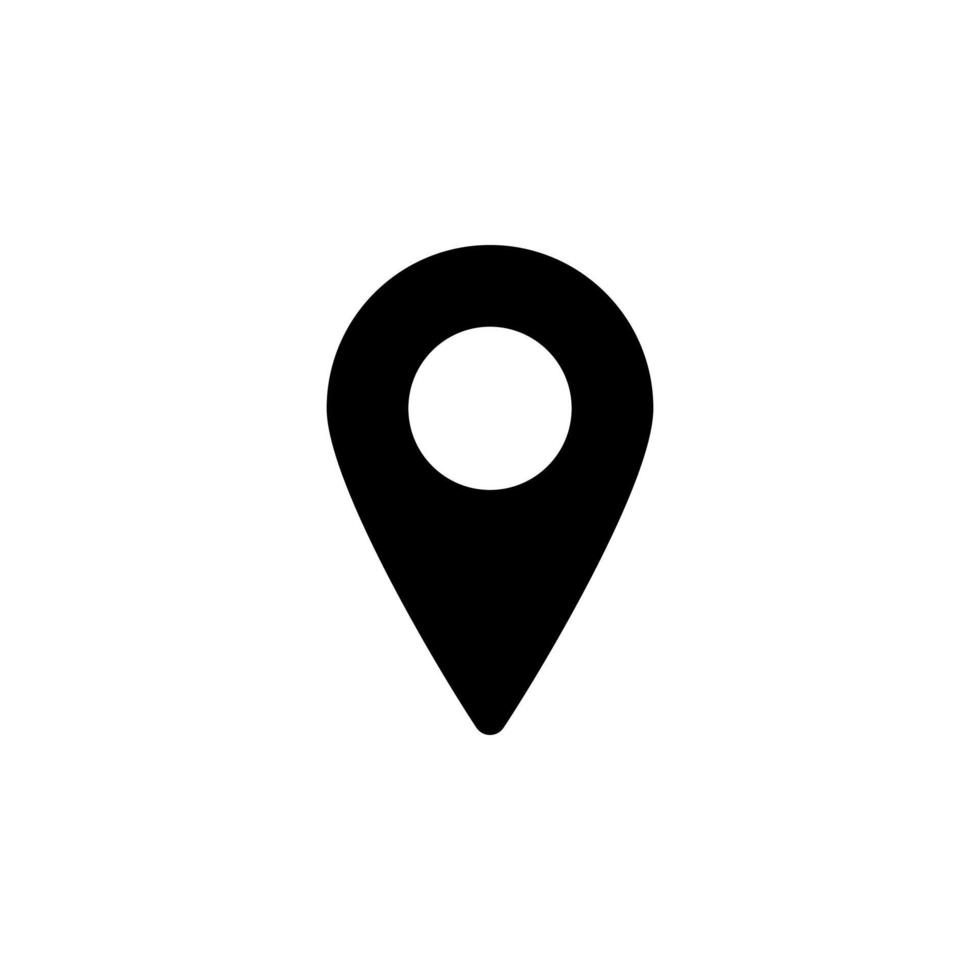 map pin marker vector icon