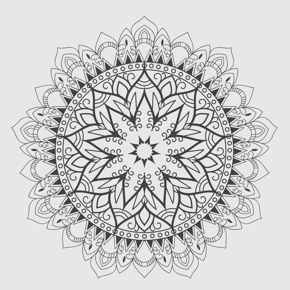 Creative and Modern Mandala Design Template vector
