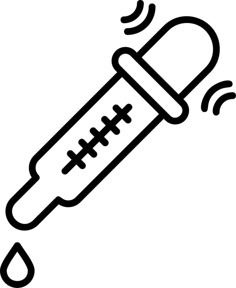 Pipette vector icon