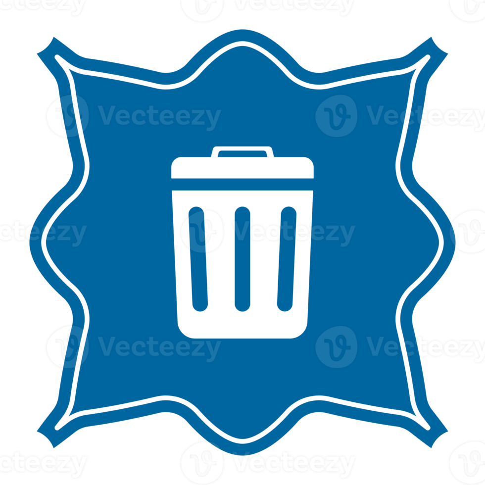 Sticker Trash Material Garbage Life Zero Waste Lifestyle png