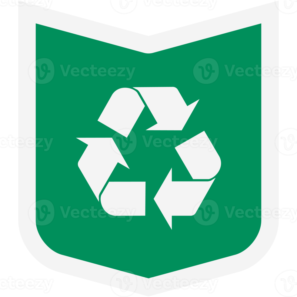 Sticker Recycle Material Recycling Life Zero Waste Lifestyle png