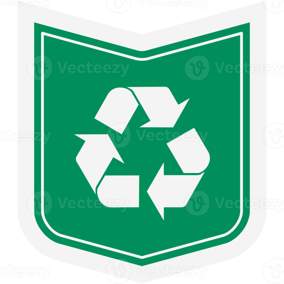 Sticker Recycle Material Recycling Life Zero Waste Lifestyle png