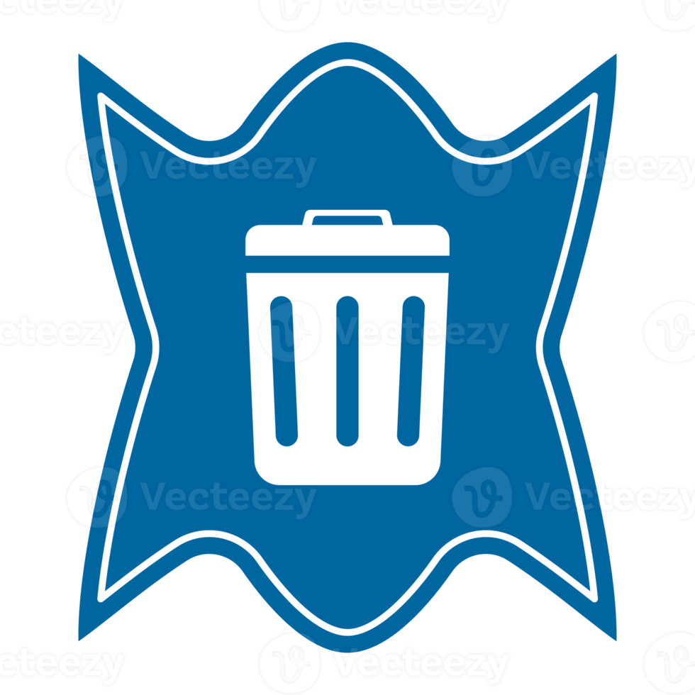 Sticker Trash Material Garbage Life Zero Waste Lifestyle 22014986 PNG