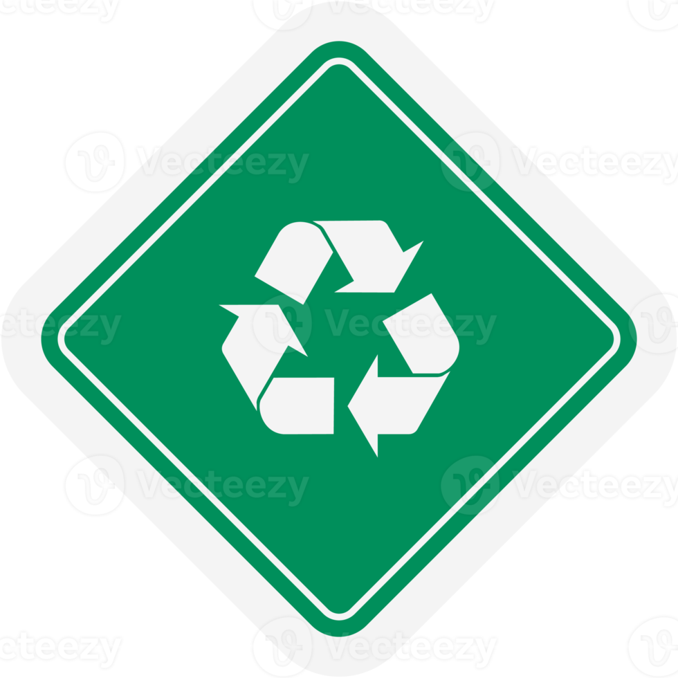 Sticker Recycle Material Recycling Life Zero Waste Lifestyle png