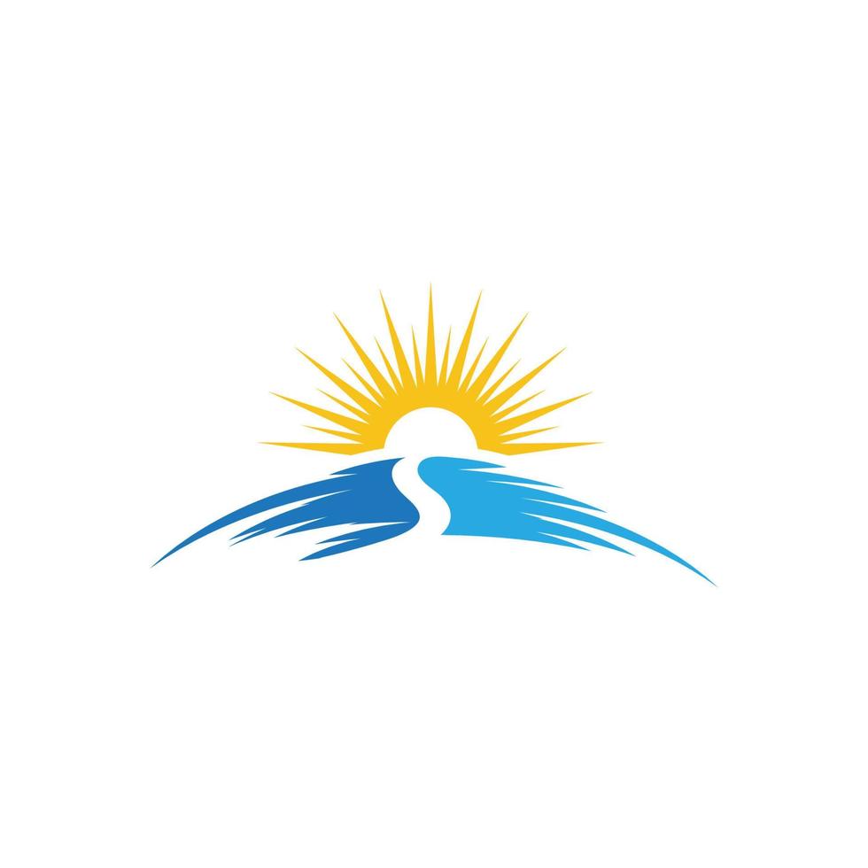 Sun Vector illustration Icon