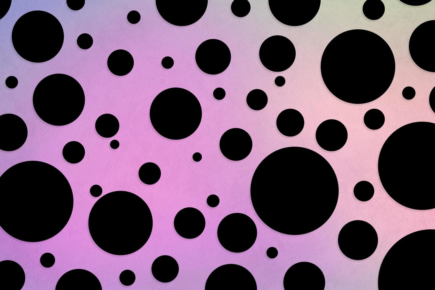 Colorful polka dot backdrop and background photo