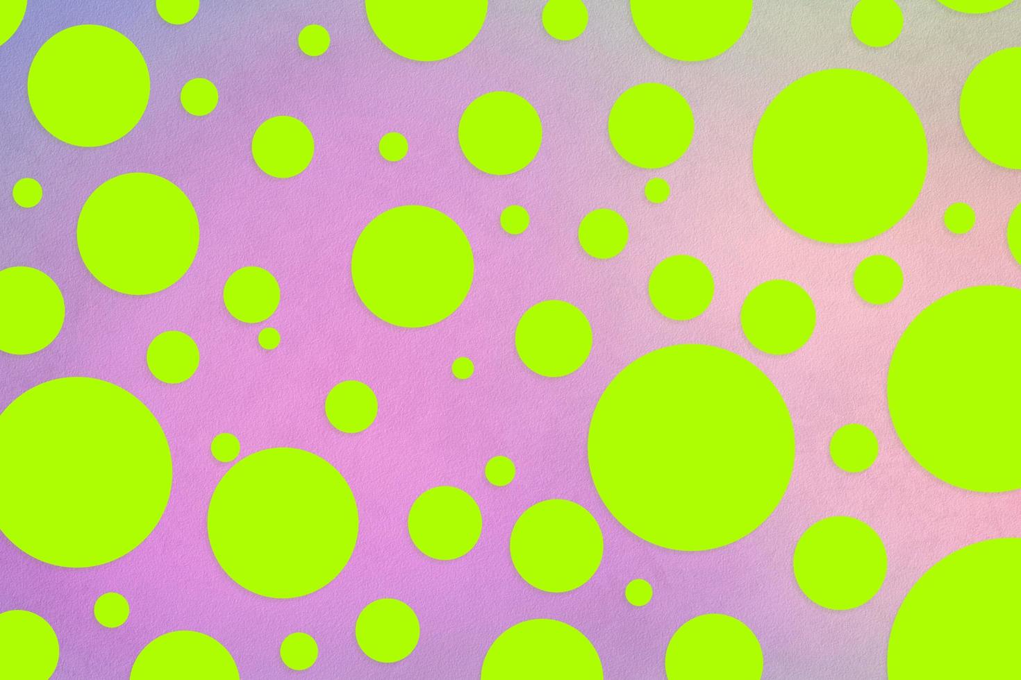 Colorful polka dot backdrop and background photo