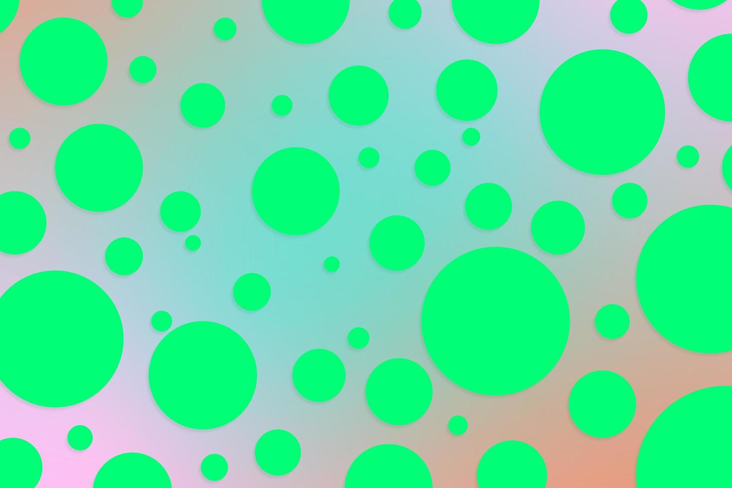 Colorful polka dot backdrop and background photo