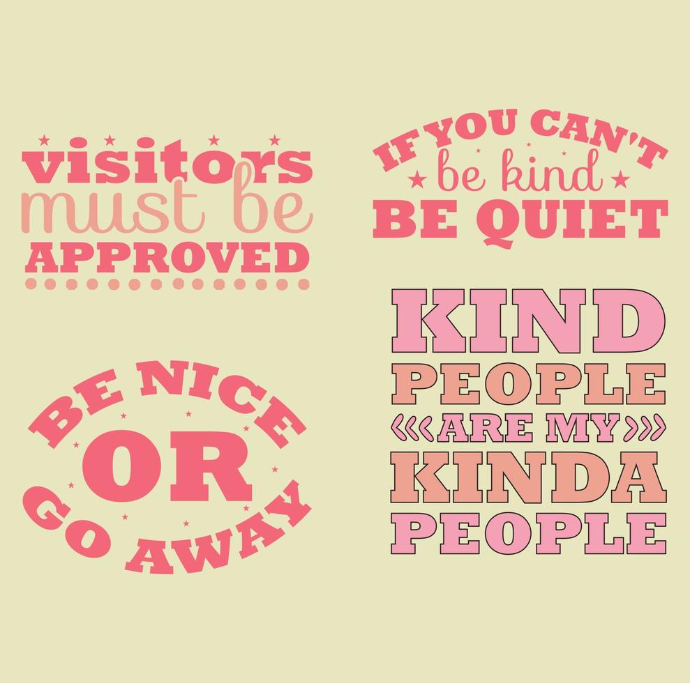 Kindness quotes  t-shirt design vector