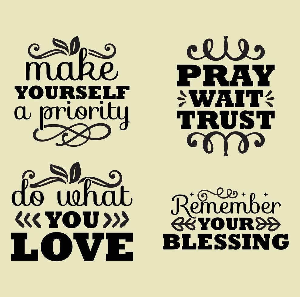 Positive quotes  t-shirt design vector