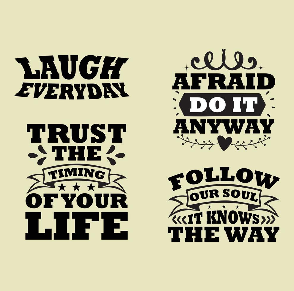 Positive quotes  t-shirt design vector