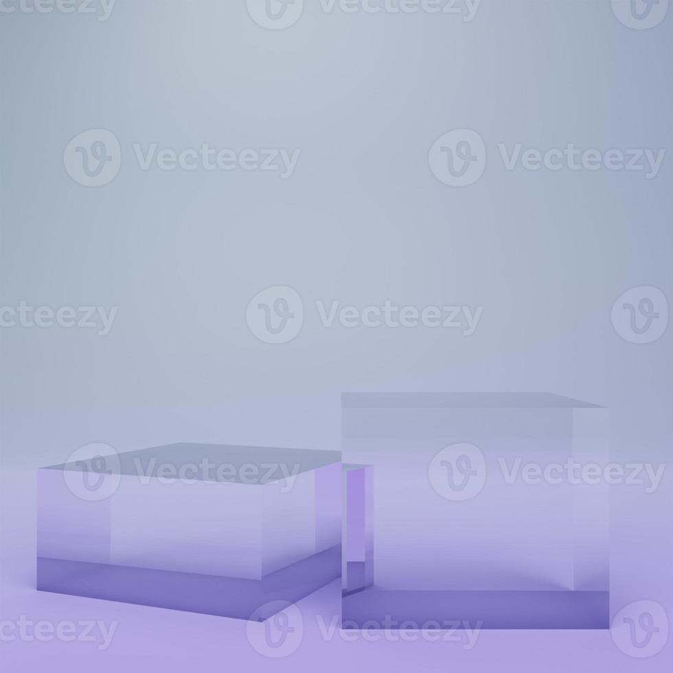 3D Podium Glass photo