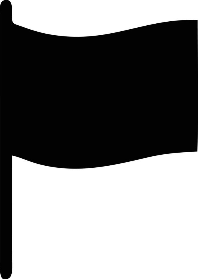Flag icon symbol vector image. Illustration of the waving flag location design image. EPS 10.