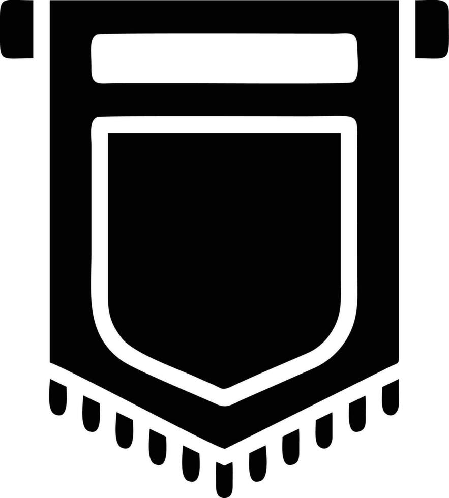 Flag icon symbol vector image. Illustration of the waving flag location design image. EPS 10.