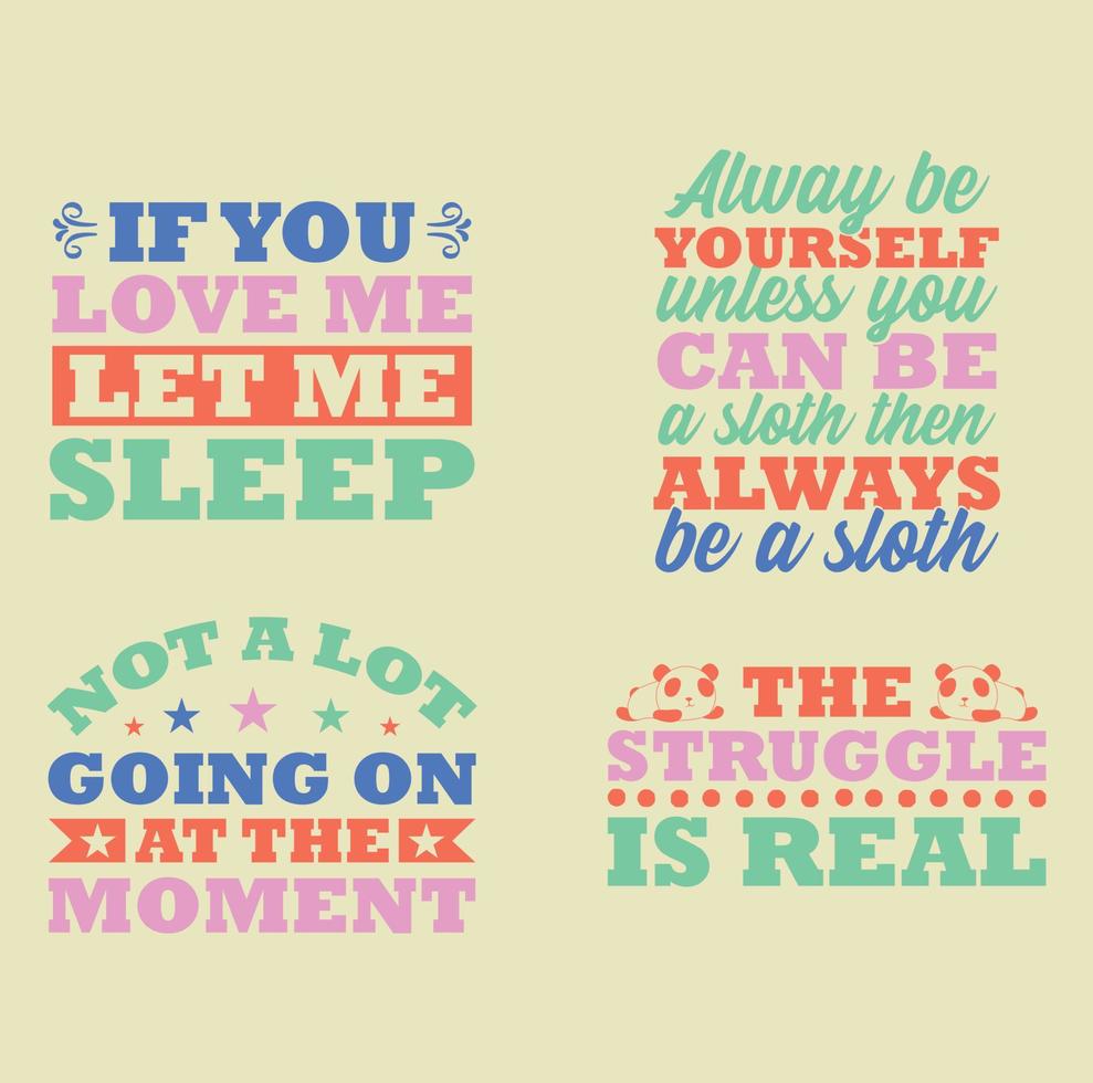 Lazy quotes  t-shirt design vector