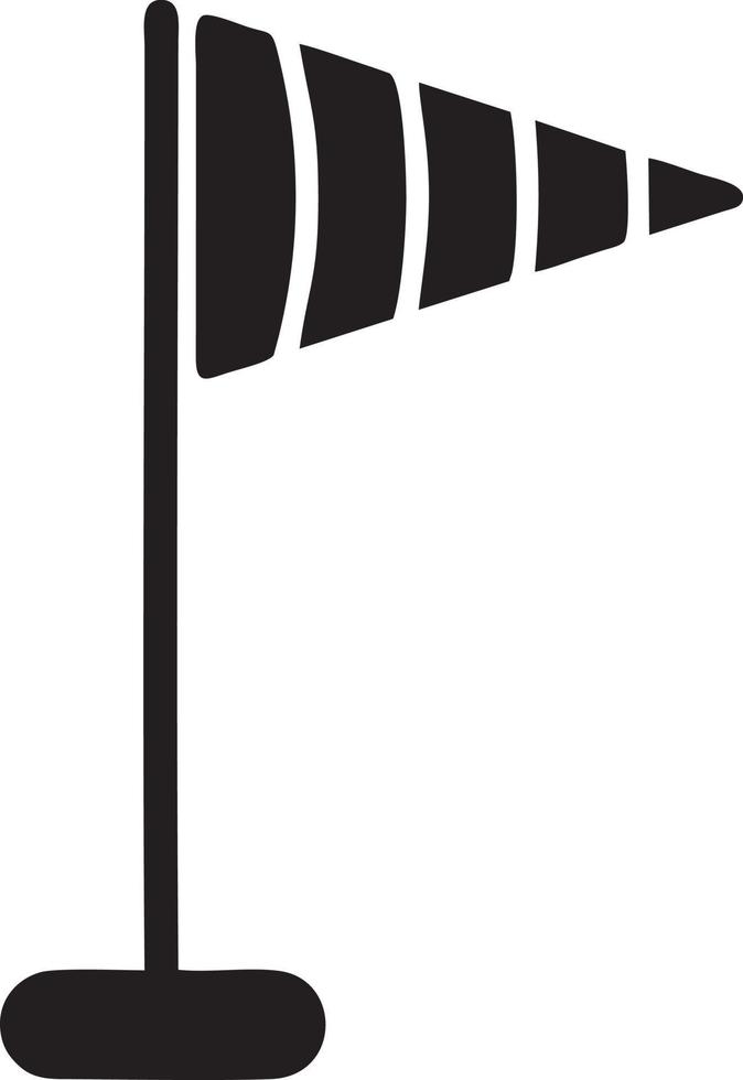 Flag icon symbol vector image. Illustration of the waving flag location design image. EPS 10.