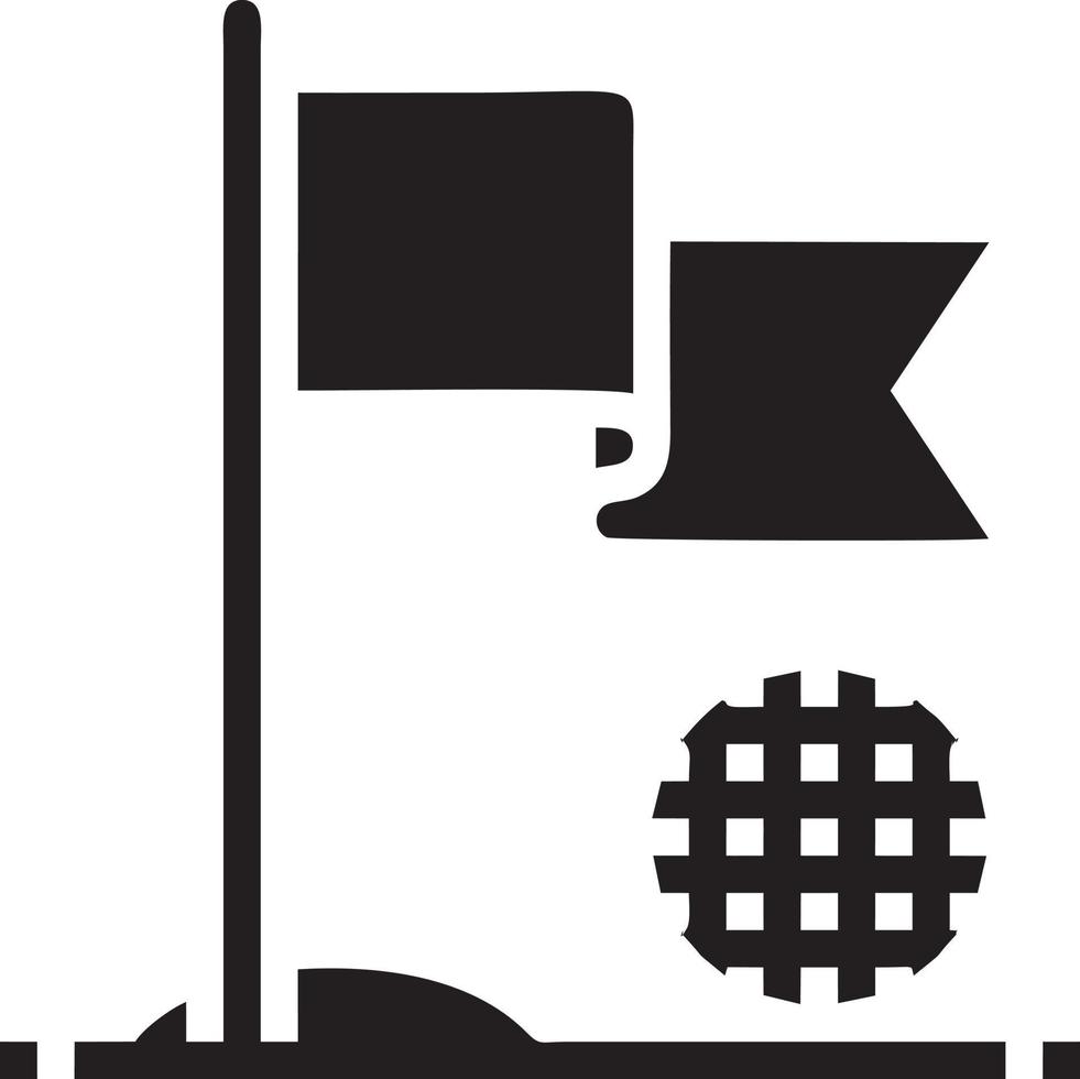 Flag icon symbol vector image. Illustration of the waving flag location design image. EPS 10.