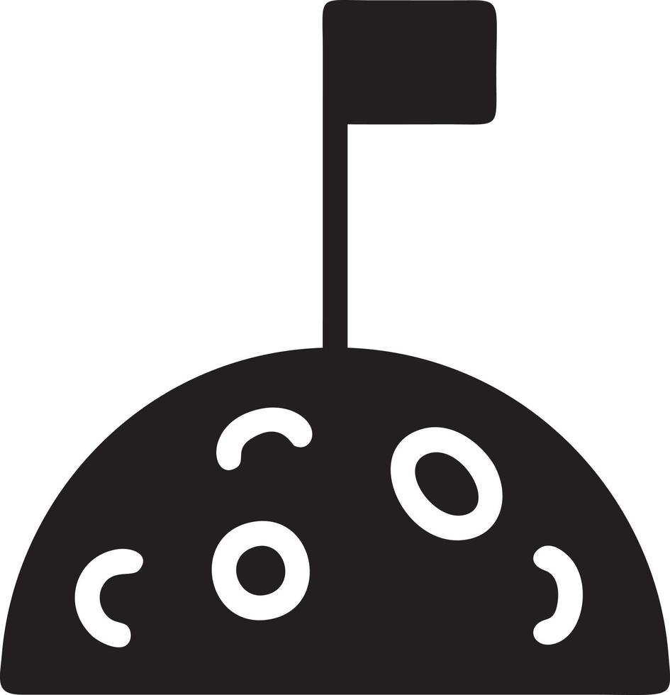 Flag icon symbol vector image. Illustration of the waving flag location design image. EPS 10.