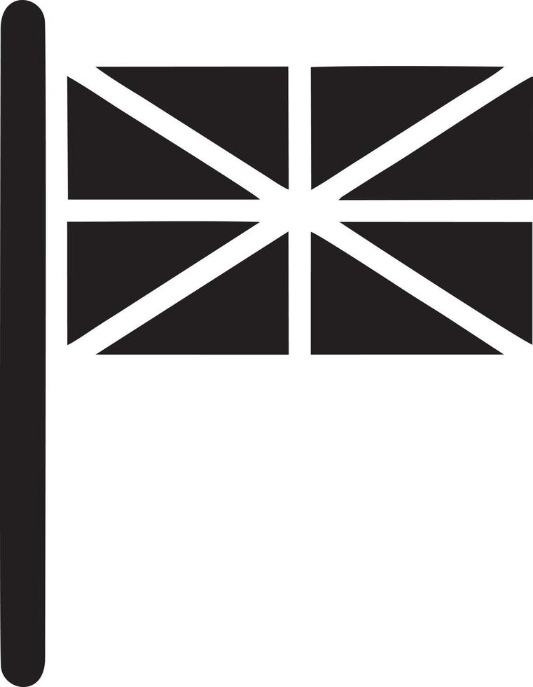 Flag icon symbol vector image. Illustration of the waving flag location design image. EPS 10.