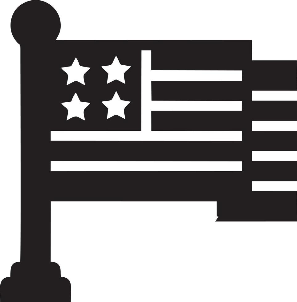 Flag icon symbol vector image. Illustration of the waving flag location design image. EPS 10.