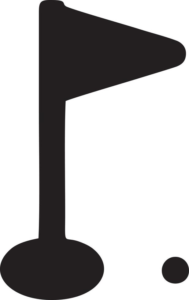 Flag icon symbol vector image. Illustration of the waving flag location design image. EPS 10.