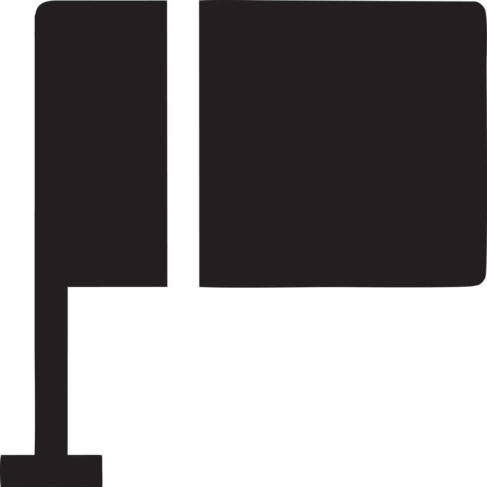 Flag icon symbol vector image. Illustration of the waving flag location design image. EPS 10.