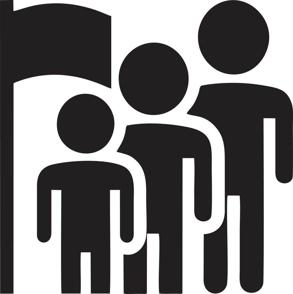 Flag icon symbol vector image. Illustration of the waving flag location design image. EPS 10.