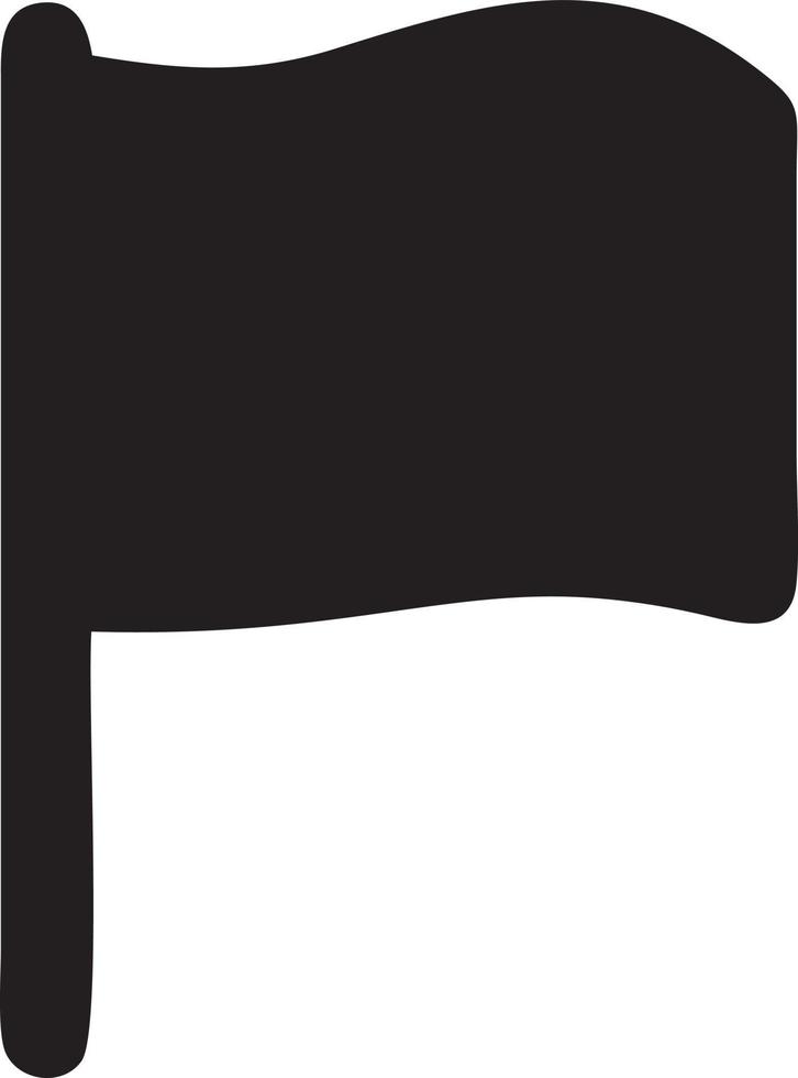 Flag icon symbol vector image. Illustration of the waving flag location design image. EPS 10.