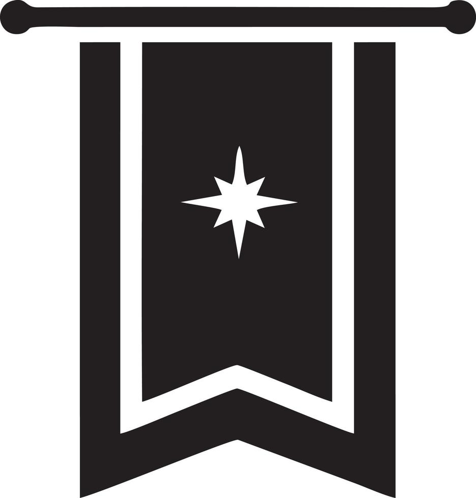 Flag icon symbol vector image. Illustration of the waving flag location design image. EPS 10.