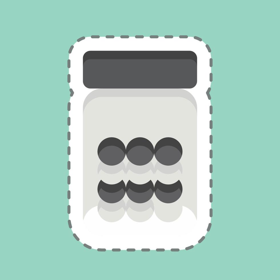 Icon Laddu. related to Eid Al Fitr symbol. islamic. ramadhan. simple illustration vector