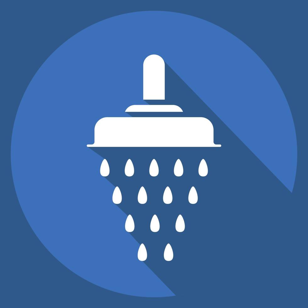 Icon Shower. related to Eid Al Fitr symbol. islamic. ramadhan. simple illustration vector