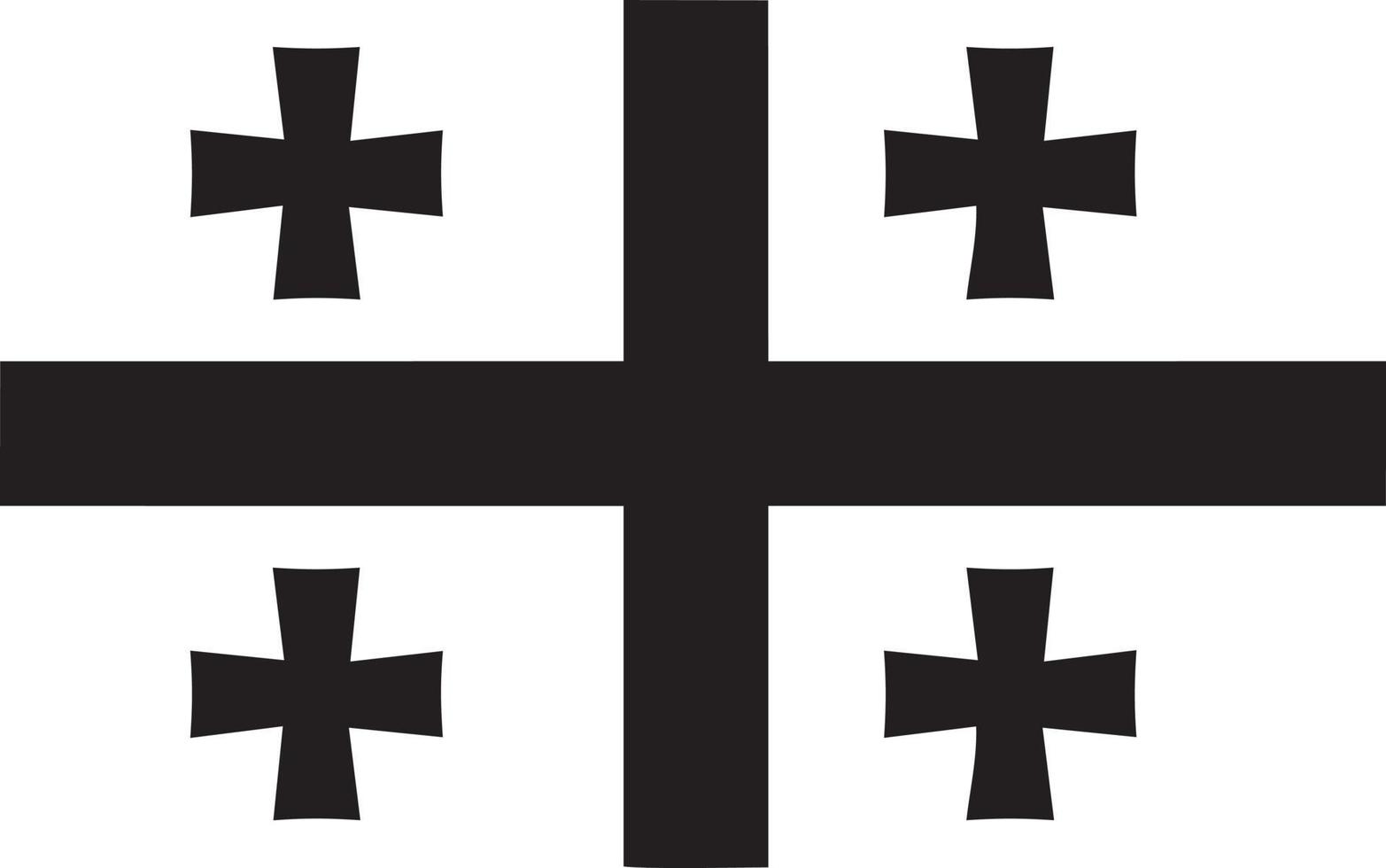 Flag icon symbol vector image. Illustration of the waving flag location design image. EPS 10.