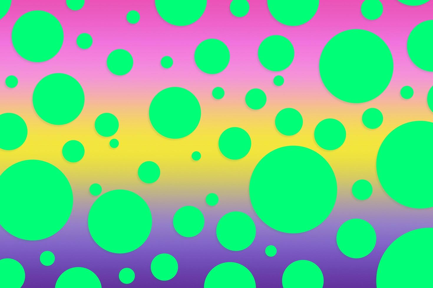 Colorful polka dot backdrop and background photo