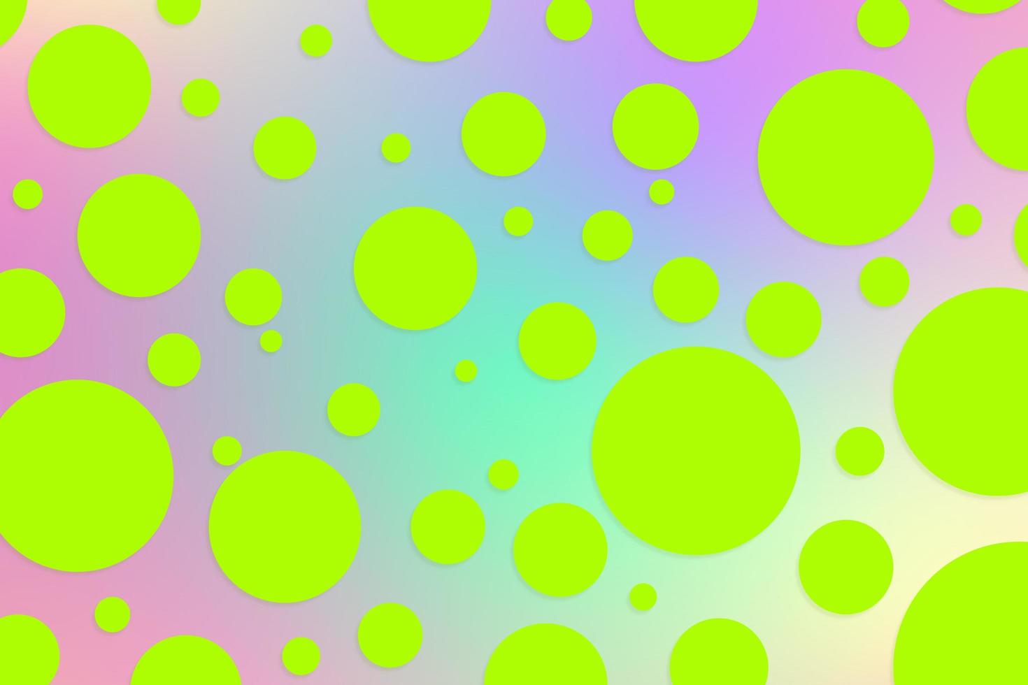 Colorful polka dot backdrop and background photo